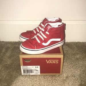 Red Toddler Vans